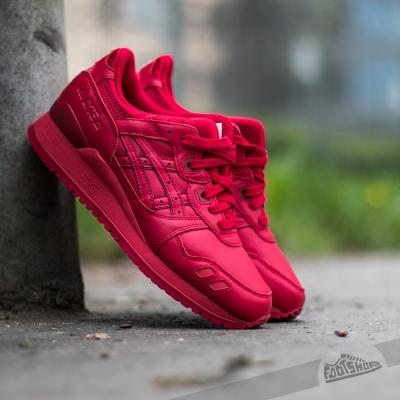 Asics Gel-Lyte III Red/ Red