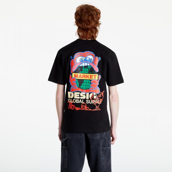MARKET Market Design Global Supply T-Shirt Black