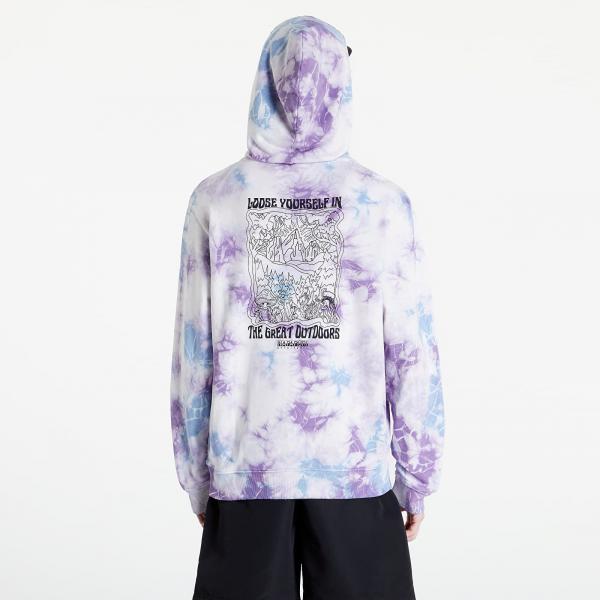 Napapijri B-Plan Aop Hoodie Light Blue Tie-Dye Fan