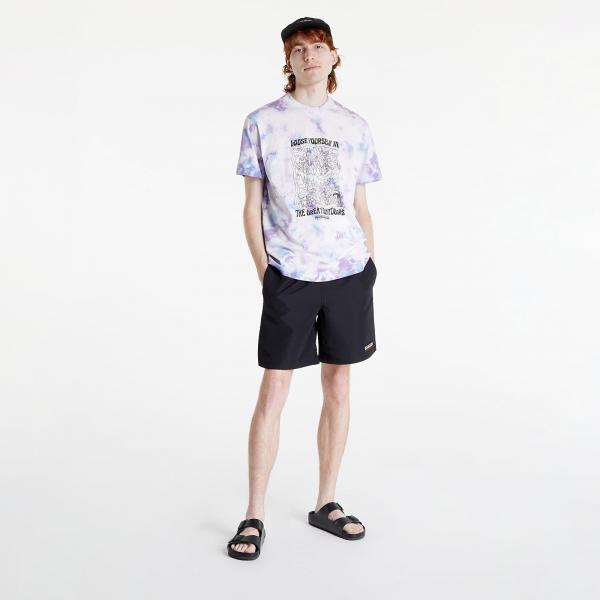Napapijri S-Plan Aop Short Sleeve Tee Light Blue Tie-Dye Fan