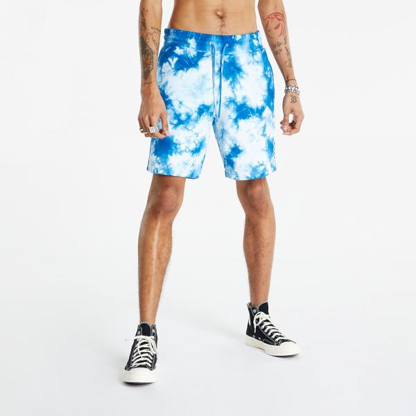 RIPNDIP RIPNTAIL Sweat Shorts Blue Acid Wash