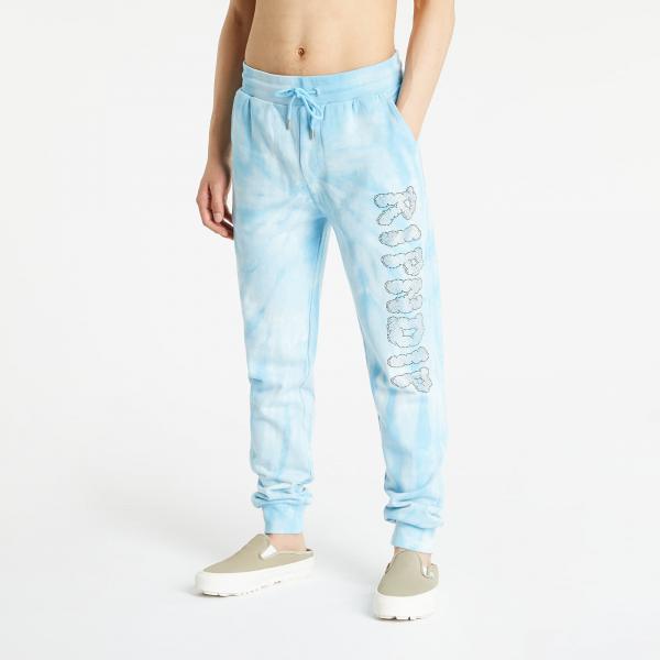 RIPNDIP Sent From Heaven Sweat Pants Light Blue Spiral Dye