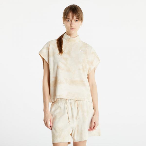 Nike NSW Wash Jersey Top Sanddrift/ White