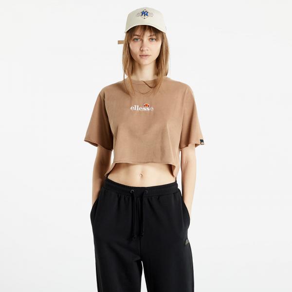 Ellesse Celesi Cropped Tee Brown