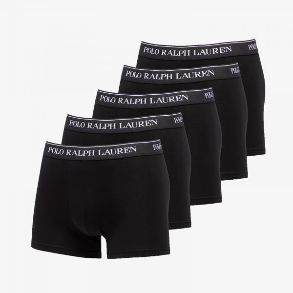 Boxerky Ralph Lauren Classic Trunk 5-Pack Black S
