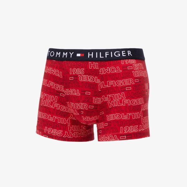 Tommy Hilfiger Original Ctn Trunks Print Watery Logo Uw