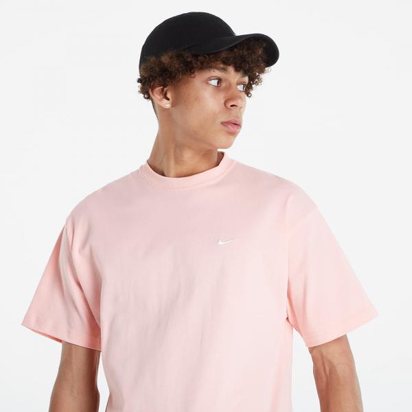 NikeLab Men's NRG Solo Swoosh SS Tee Pink
