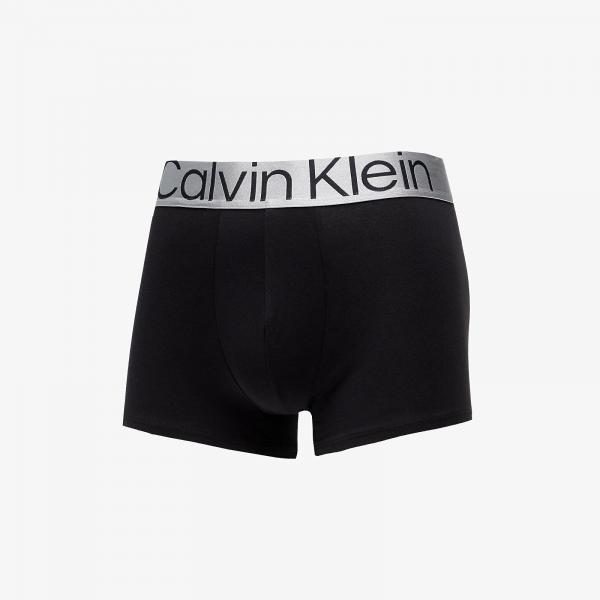 Boxerky Calvin Klein Reconsidered Steel Cotton Trunk 3-Pack Black M