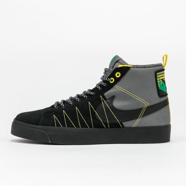 Nike SB Zoom Blazer Mid Premium Cool Grey/ Black - White