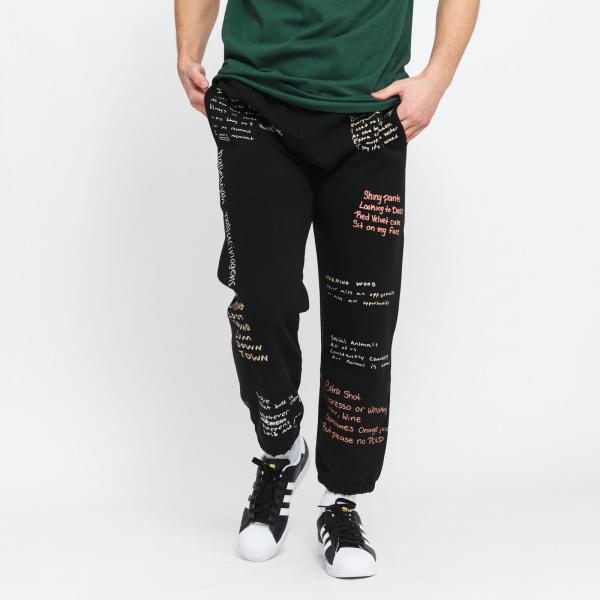PLEASURES Remote Sweat Pant Black
