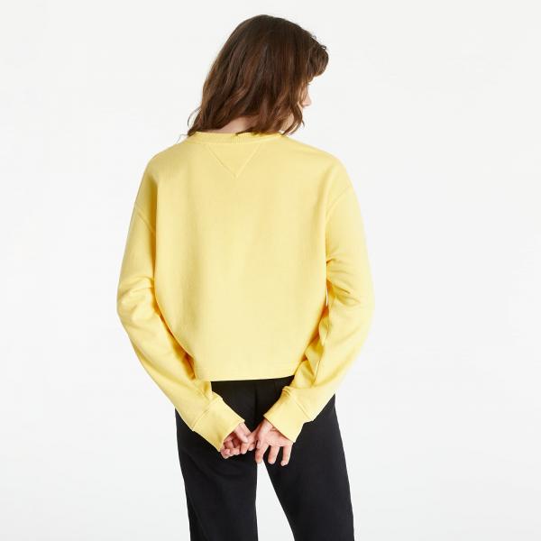 Tommy Jeans Crop Tommy Signature Crew Soleil