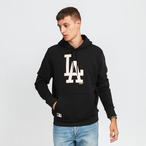New Era MLB Seasonal Team Logo Hoody LA Black/ Cream