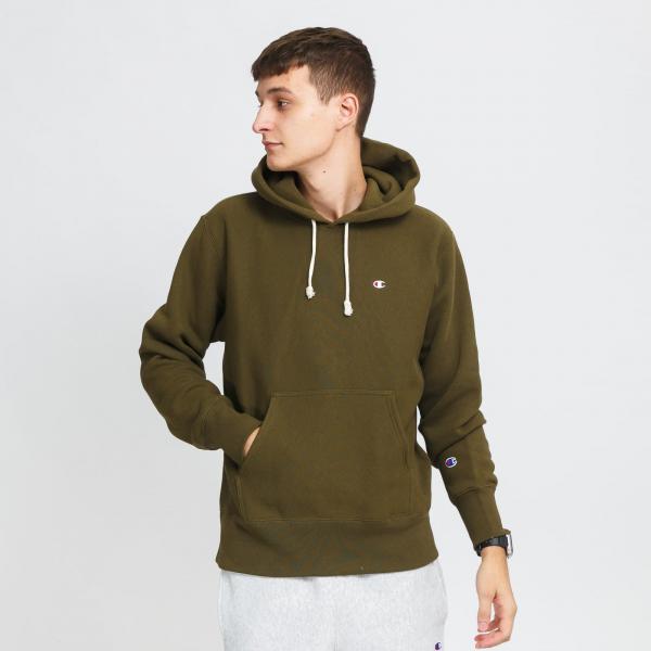 Champion Hooded Sweatshirt Olive