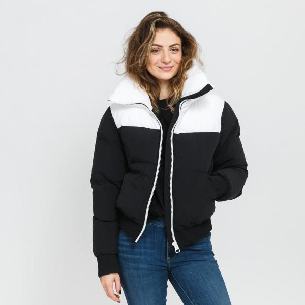 Champion Hooded Jacket Black/ White