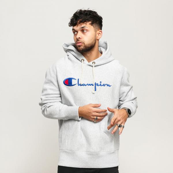 Champion Hooded Sweatshhirt Melange Gray