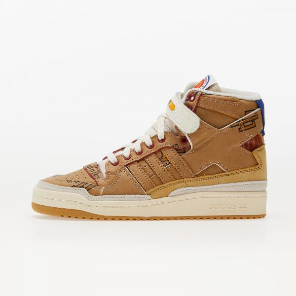 adidas x Eric Emanuel Forum 84 Hi Off White/ Supplier Color/ Royal Blue