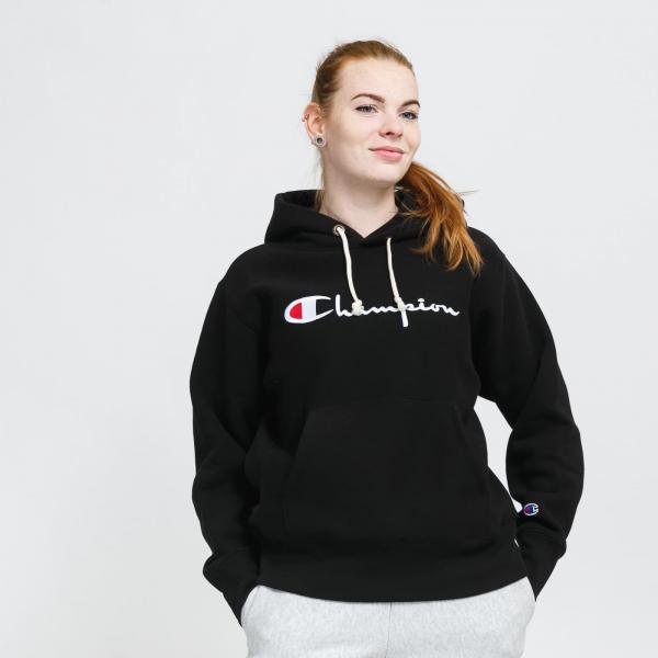 Champion Hooded Sweatshirt Black