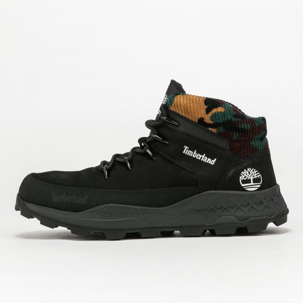 Timberland Brooklyn Mid Hiker Black Nubuck/ Wood Camo