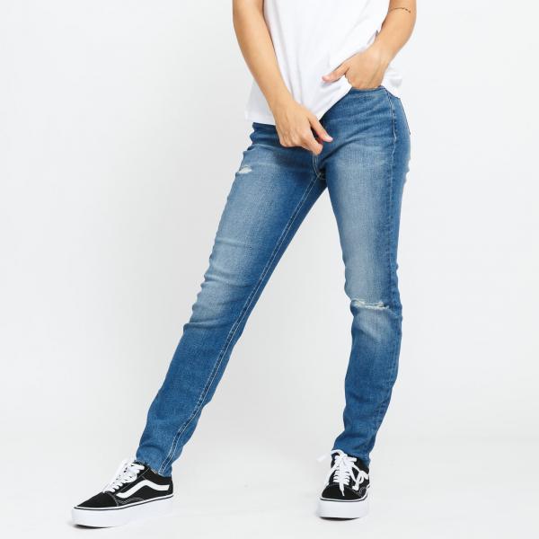 CALVIN KLEIN JEANS High Rise Skinny Denim Light