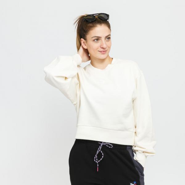 Puma Classics Puff Sleeve Crew Cream