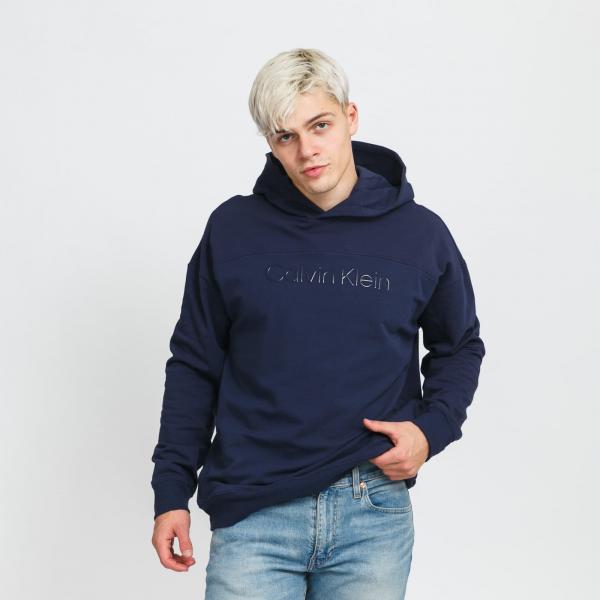Calvin Klein Gloss Lounge LS Hoodie Navy