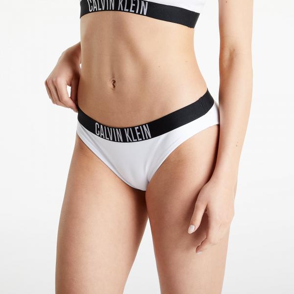 Plavky Calvin Klein Classic Bikini Bottom White XS