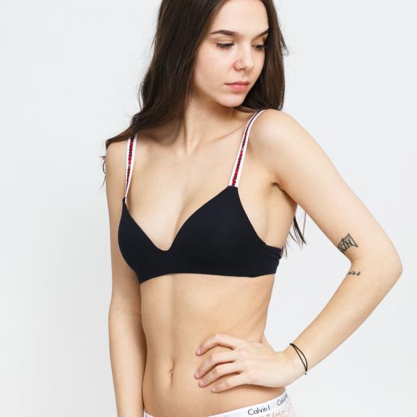 Podprsenka Tommy Hilfiger Lightly Lined Triangle Bra C/O Navy B70