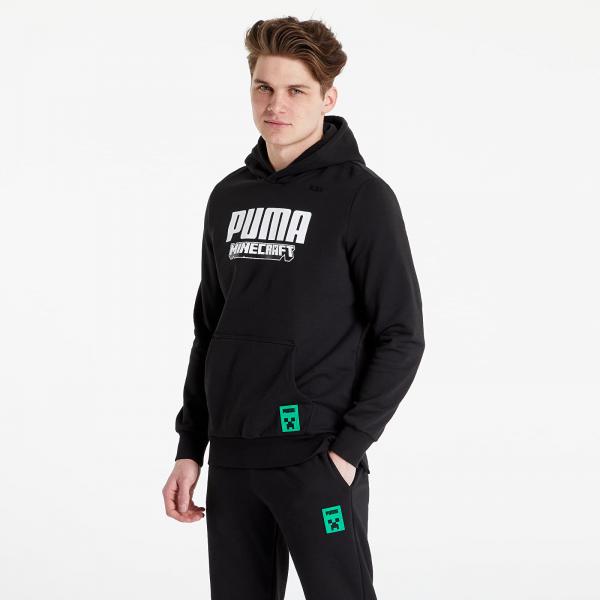 Mikina Puma x Minecraft Hoodie Black XXL