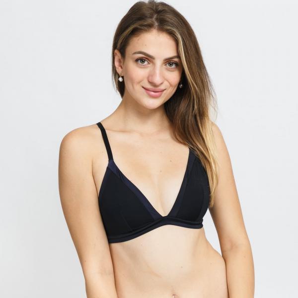 Podprsenka Tommy Hilfiger Tailored Comfort M&S Unlined Triangle Bra Navy XS