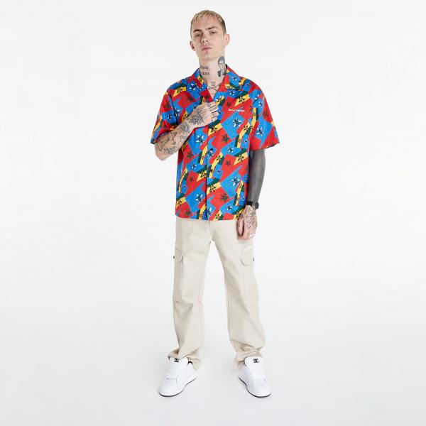Daily Paper Reflag Shirt Red/ Blue/ Yellow Flag