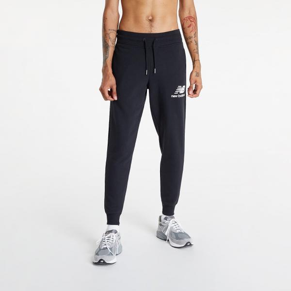 New Balance Essentials Stacked Logo Sweatpant Black