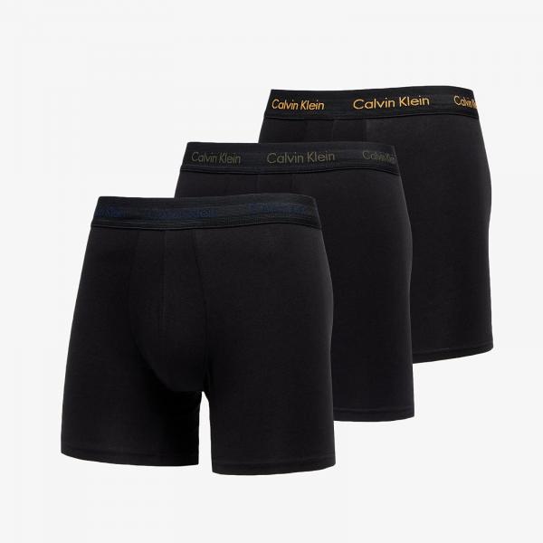 Calvin Klein Cotton Stretch Boxer Brief 3Pk Black