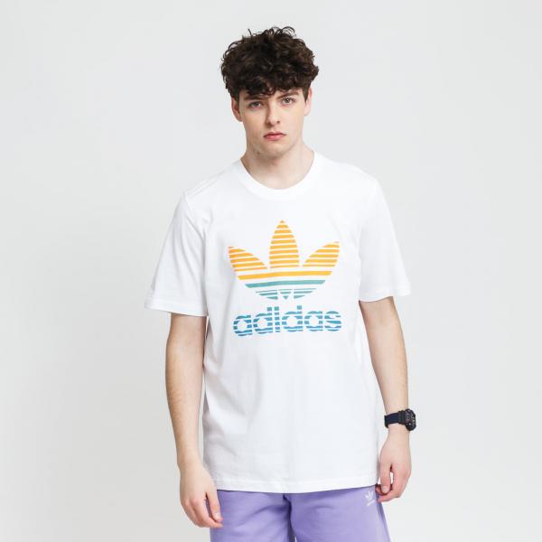 adidas Originals Trefoil Ombre Tee White