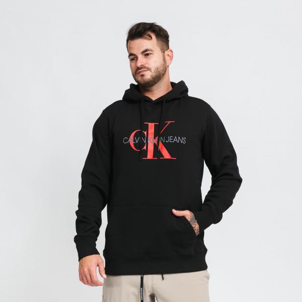 CALVIN KLEIN JEANS M Monogram Regular Fit Hoodie Black