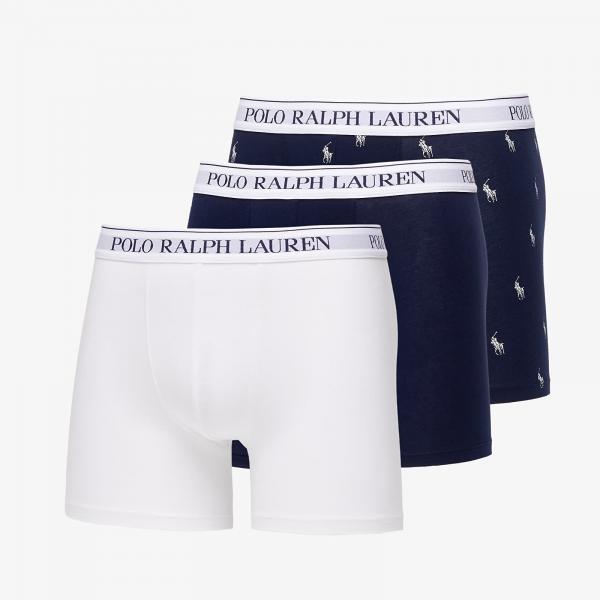 Boxerky Ralph Lauren Polo Stretch Cotton Boxer Brief 3 Pack Multicolor XL