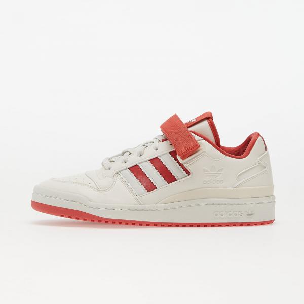 adidas Forum Low Core White/ White Tint/ Crest Red