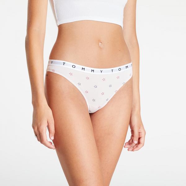 Tommy Hilfiger Cotton 3-Pack Thong Print Twilight Indigo/ Star/ Primary Red