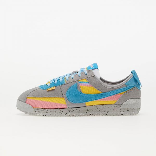 Nike x UNION LA Cortez SP Lt Smoke Grey/ Blue Fury-Coral Chalk