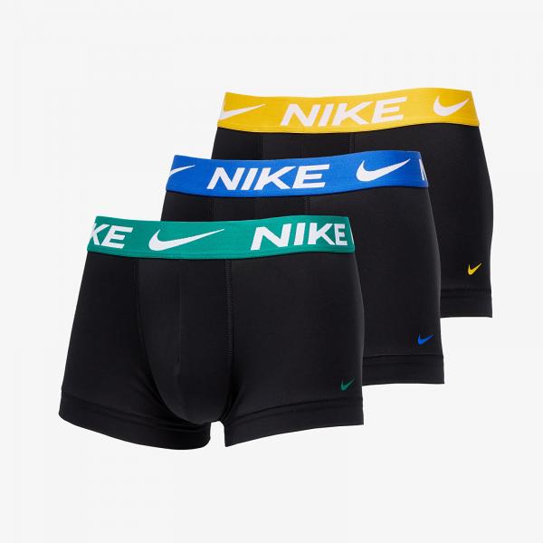 Nike Dri-FIT Essential Micro Trunk 3-Pack Black/ Malachite/ Ochre/ Game Royal
