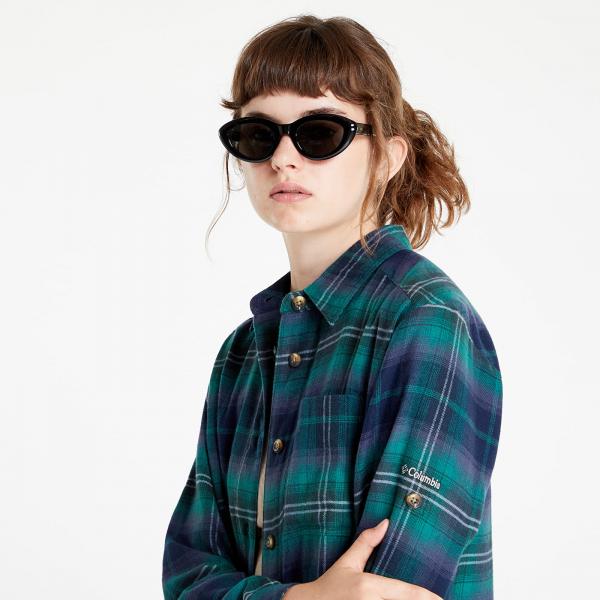 Columbia Holly Hideaway™ Flannel Shirt Spruce Multi Ta