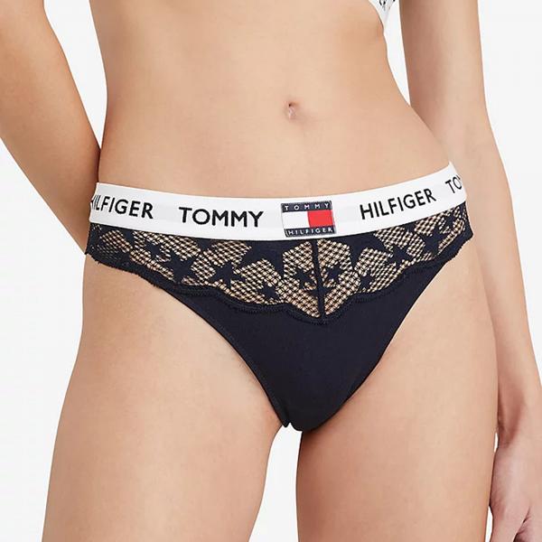 Tommy Hilfiger 85 Star Lace Thong Desert Sky