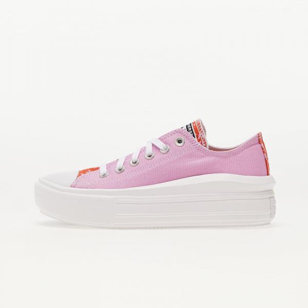 Converse Chuck Taylor All Star Move Low Platform Beyond Pink/ White
