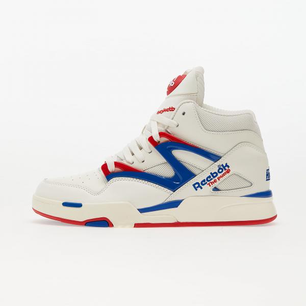 Reebok Pump Omni Zone II Chalk/ Vector Blue/ Vector Red