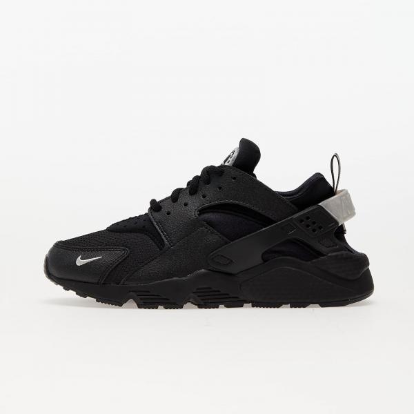 Nike Air Huarache Black/ Metallic Silver