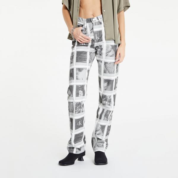 Calvin Klein Jeans High Rise Straight Denim Light