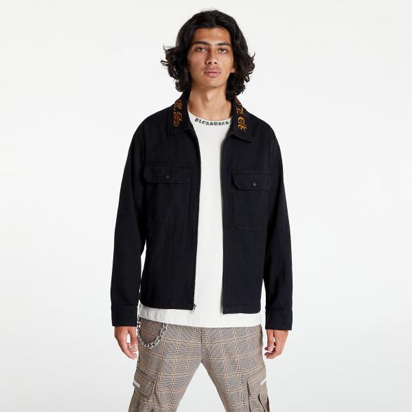 Bunda PLEASURES Temper Work Jacket Black S