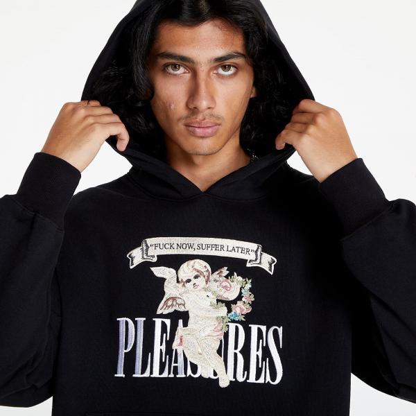 PLEASURES Suffering Hoodie Black