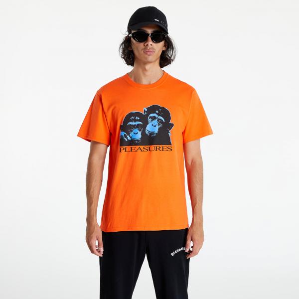 PLEASURES Friendship T-Shirt Orange