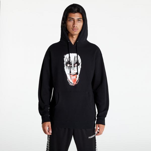 PLEASURES Mouth Hoodie Black