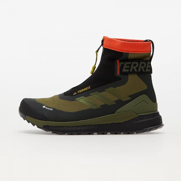 Tenisky adidas Terrex Free Hiker Gore-Tex Focus Olive/ Pulse Olive/ Imp Orange EUR 40 2/3